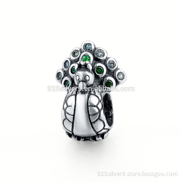 silver snake bracelet hot new products for 2014 Genuine 925 sterling sliver bracelets beads charm bracelets